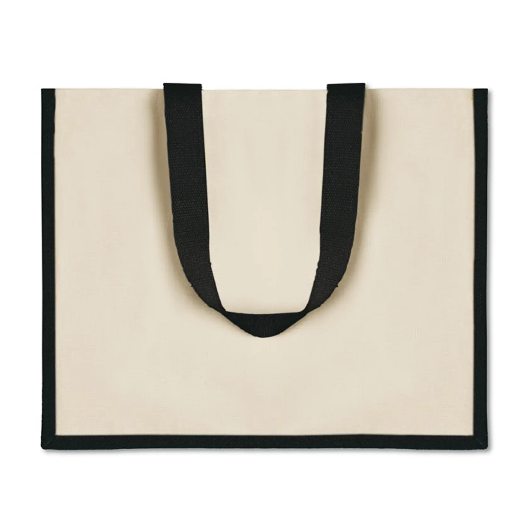 Bild på Shoppingkasse i jute/canvas Bild på Shoppingkasse i jute/canvas