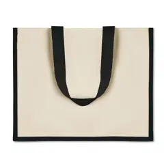 Bild på Shoppingkasse i jute/canvas