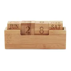 Bild på Kalender i Bambu