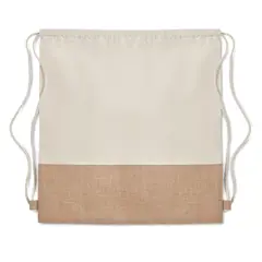 Bild på Twill/ bomullbag med en jutadet