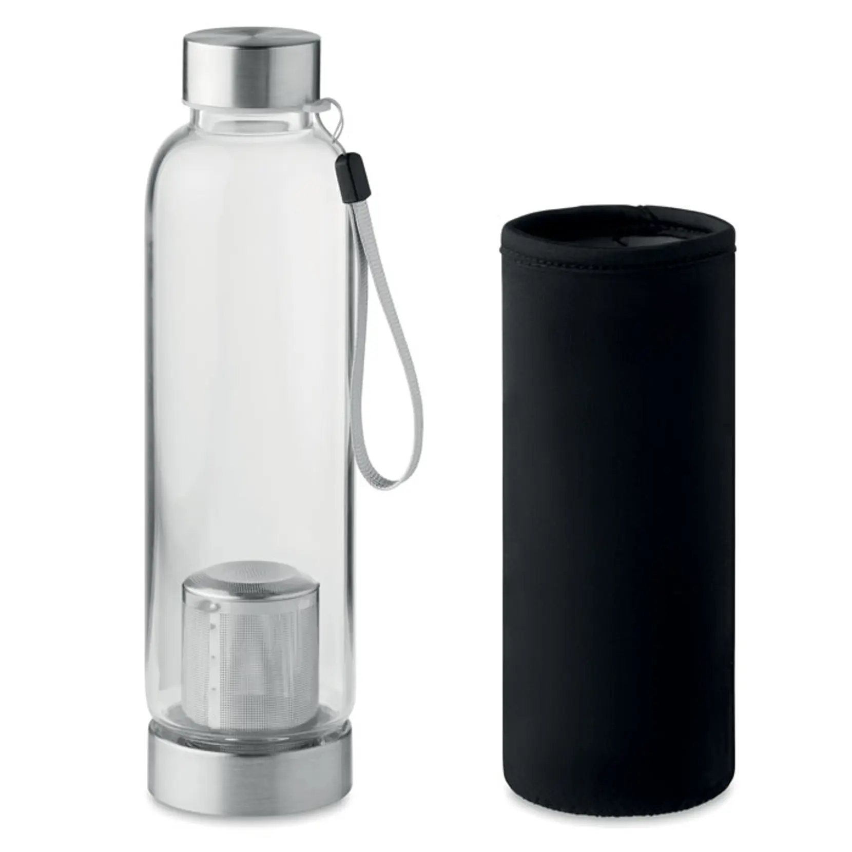 Bild på Flaska Borosilkatglas 500ml Bild på Flaska Borosilkatglas 500ml