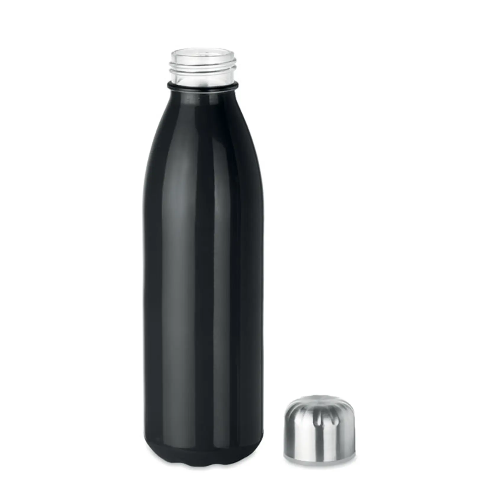 Bild på Dricksflaska av glas 650ml Bild på Dricksflaska av glas 650ml