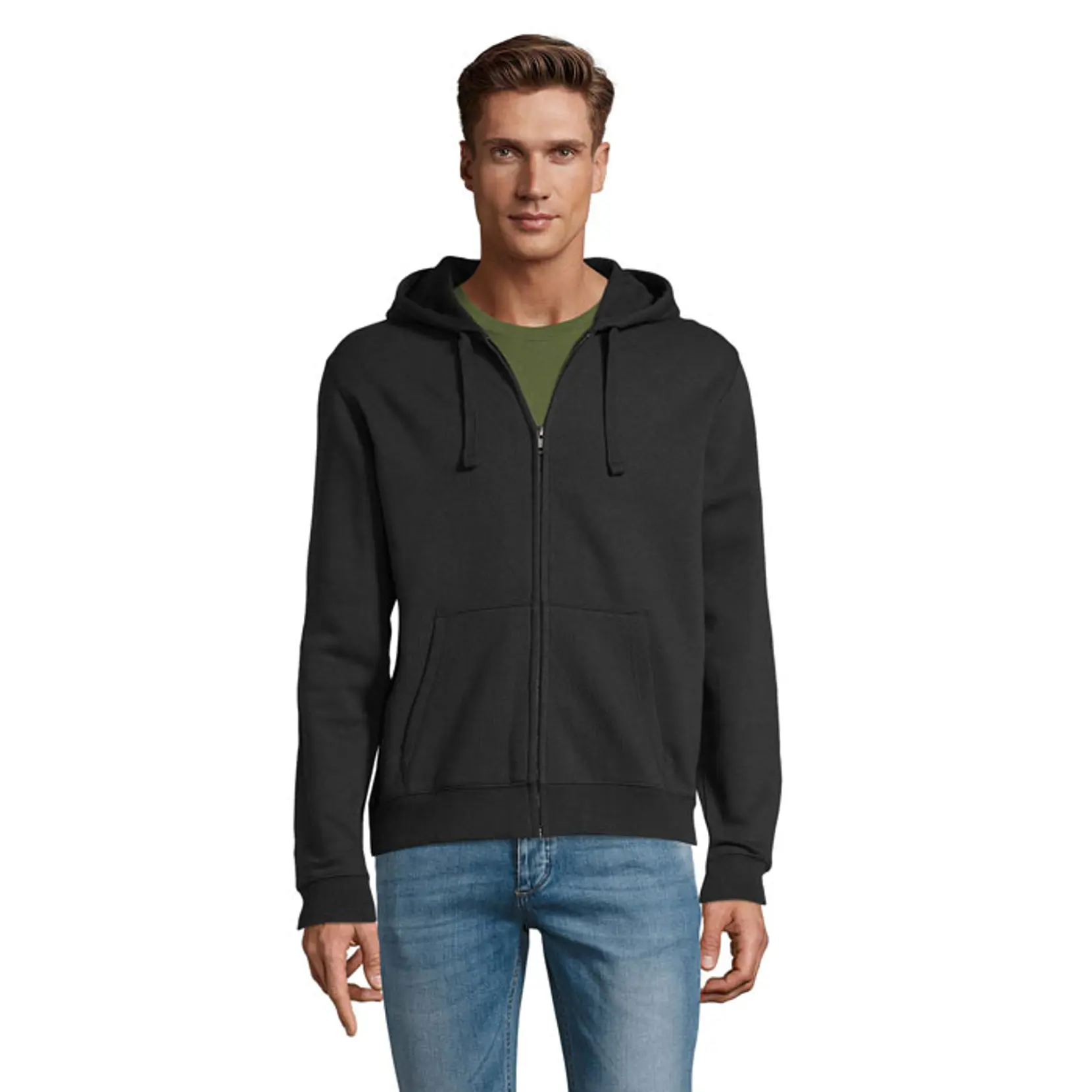 Bild på SPIKE HERR ZIP HOODIE SWEAT Bild på SPIKE HERR ZIP HOODIE SWEAT