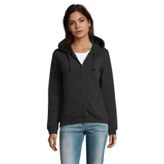 Bild på SPIKE DAM ZIP HOOD SWEAT