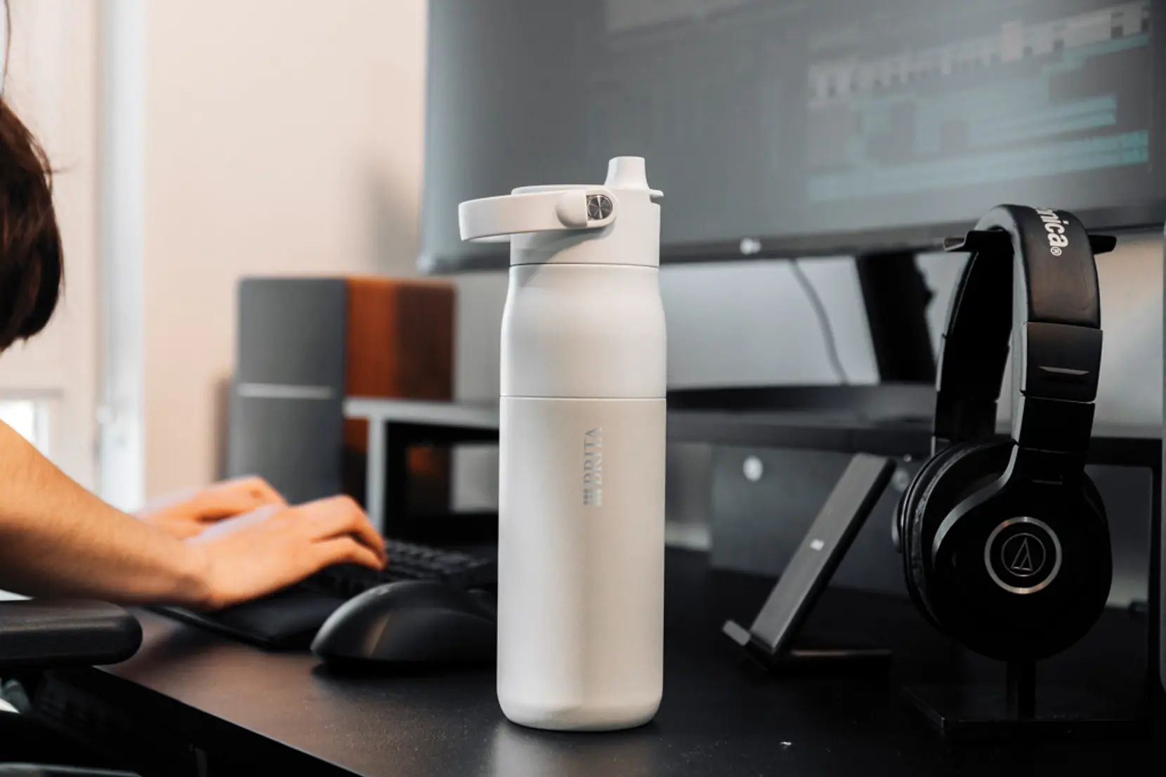 Bild på BRITA LARQ iQ Track vattenreningsflaska 680 ml