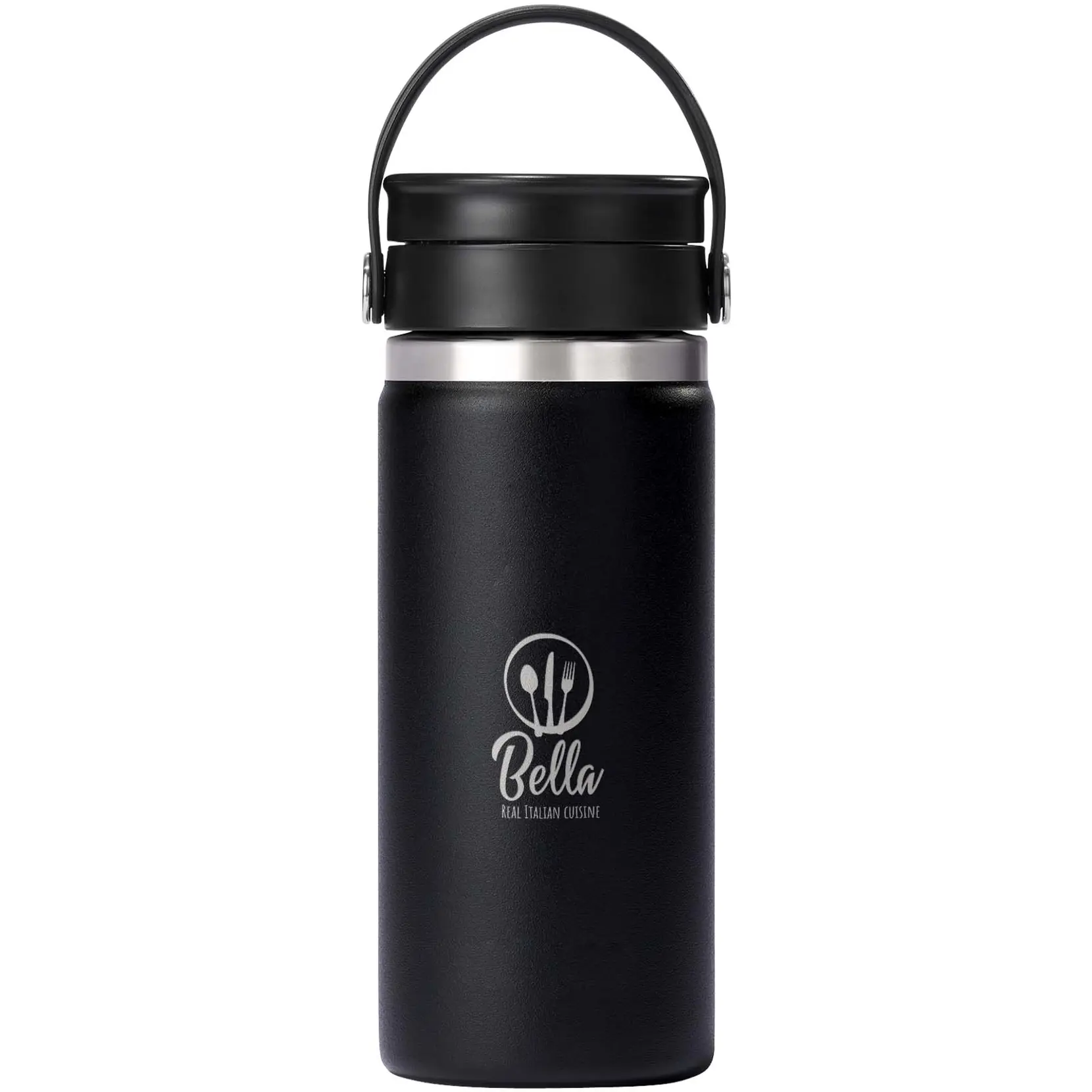 Bild på Hydro Flask Wide Mouth 473ml isolerad rostfri termosmugg med Flex Sip™-lock Bild på Hydro Flask Wide Mouth 473ml isolerad rostfri termosmugg med Flex Sip™-lock