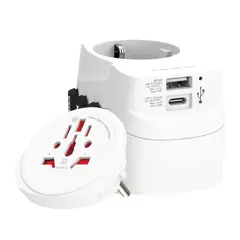 Bild på SKROSS® PRO Light USB AC30PD världsadapter