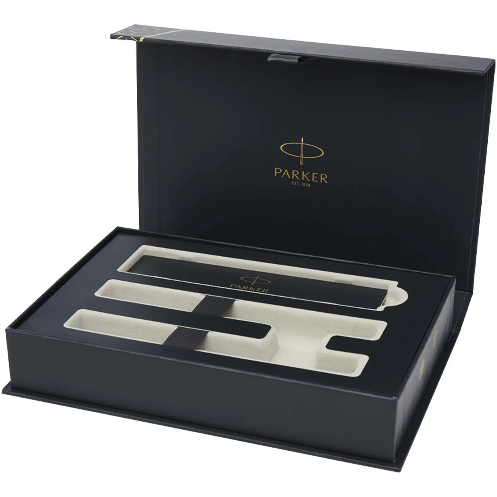 Bild på Parker IM Essentials-set med rollerball- och kulspetspenna - svart Bild på Parker IM Essentials-set med rollerball- och kulspetspenna - svart