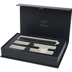 Bild på Parker IM Essentials-set med rollerball- och kulspetspenna - svart