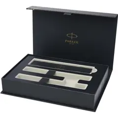 Bild på Parker IM Essentials-set med rollerball- och kulspetspenna - svart