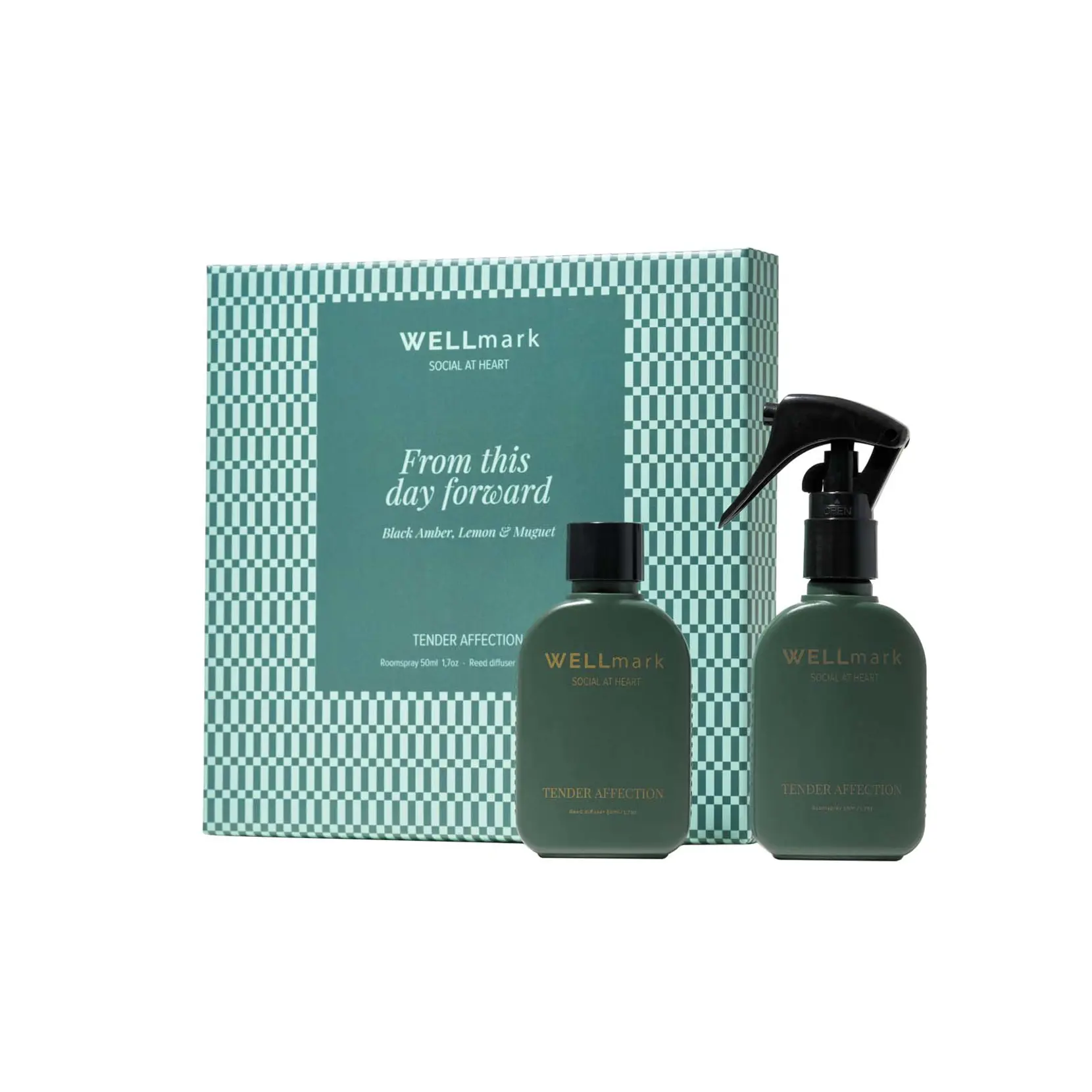 Bild på Wellmark Tender Affection 50 ml rumsspray och 50 ml doftspridare Bild på Wellmark Tender Affection 50 ml rumsspray och 50 ml doftspridare