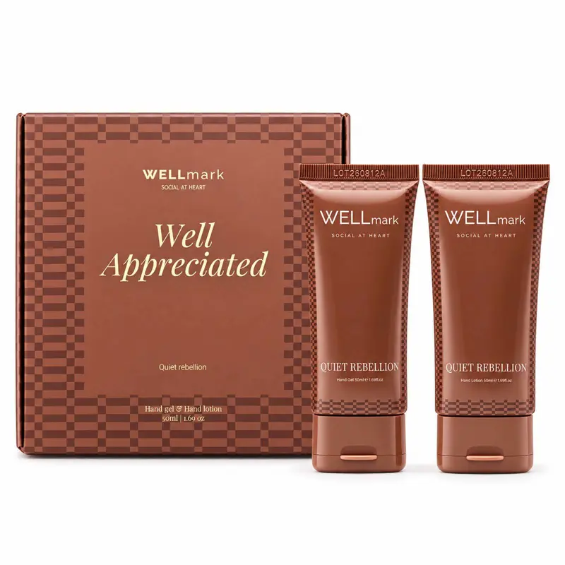 Bild på Wellmark Quite Rebellion 70 ml handtvål och 70 ml handkräm