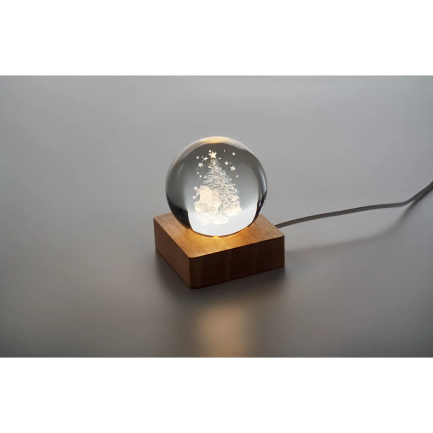 Bild på LED-glasslkula för jul Bild på LED-glasslkula för jul