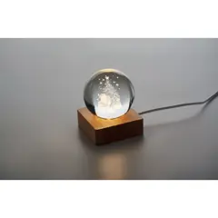 Bild på LED-glasslkula för jul