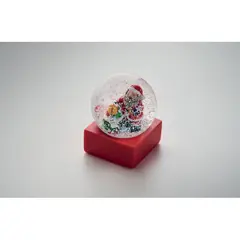 Bild på Snöboll glasprydnad