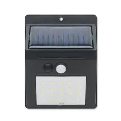Bild på LED-lampa med solcell