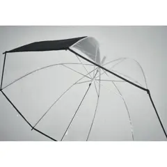 Bild på 23" transparent paraply