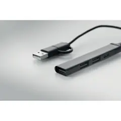 Bild på USB 4 portar hubb 19 cm