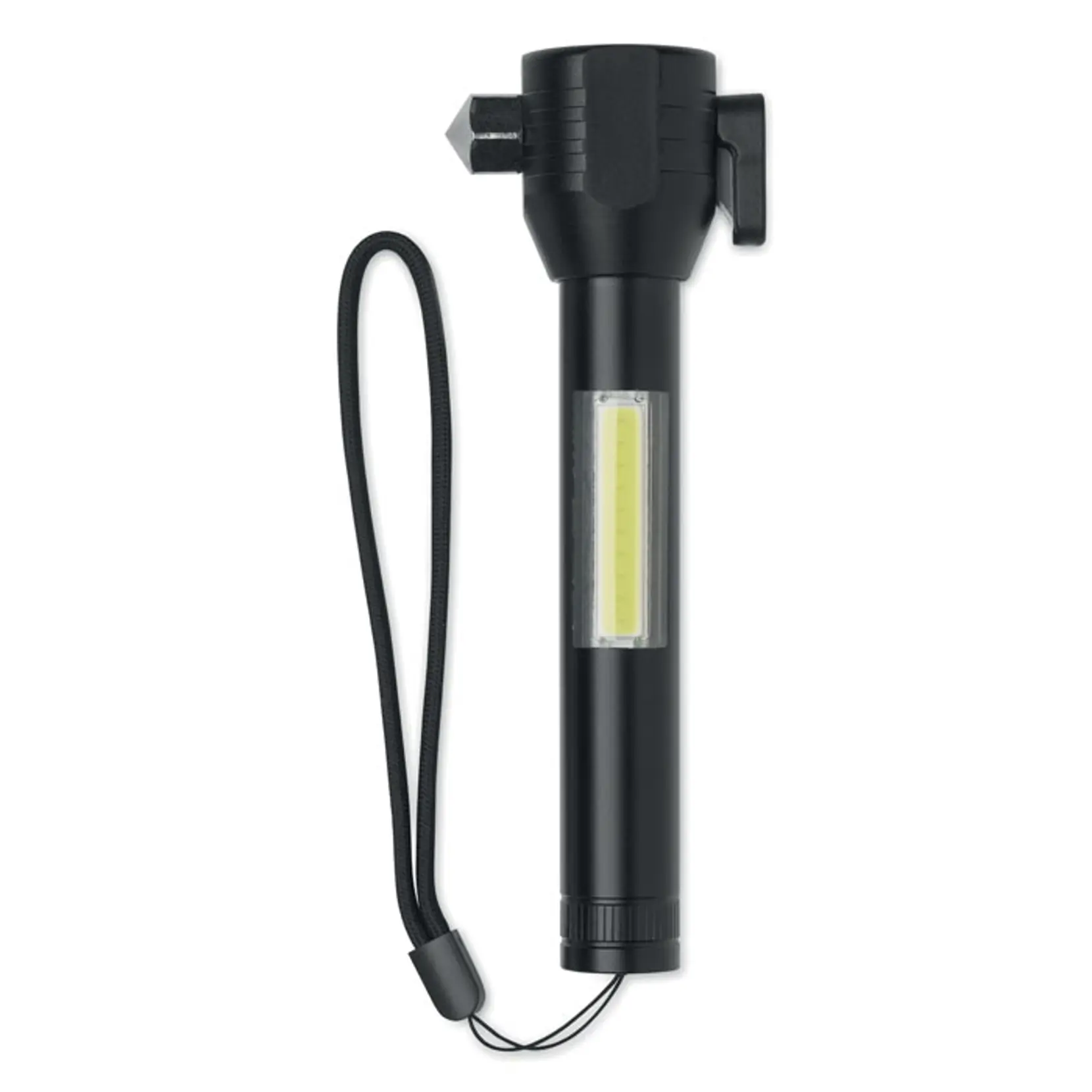 Bild på 3 i 1 ficklampa/nödhammare