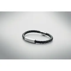 Bild på Armband i flätat konstläder
