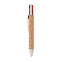 Bild på Kulspetspenna i kork med 4-färg