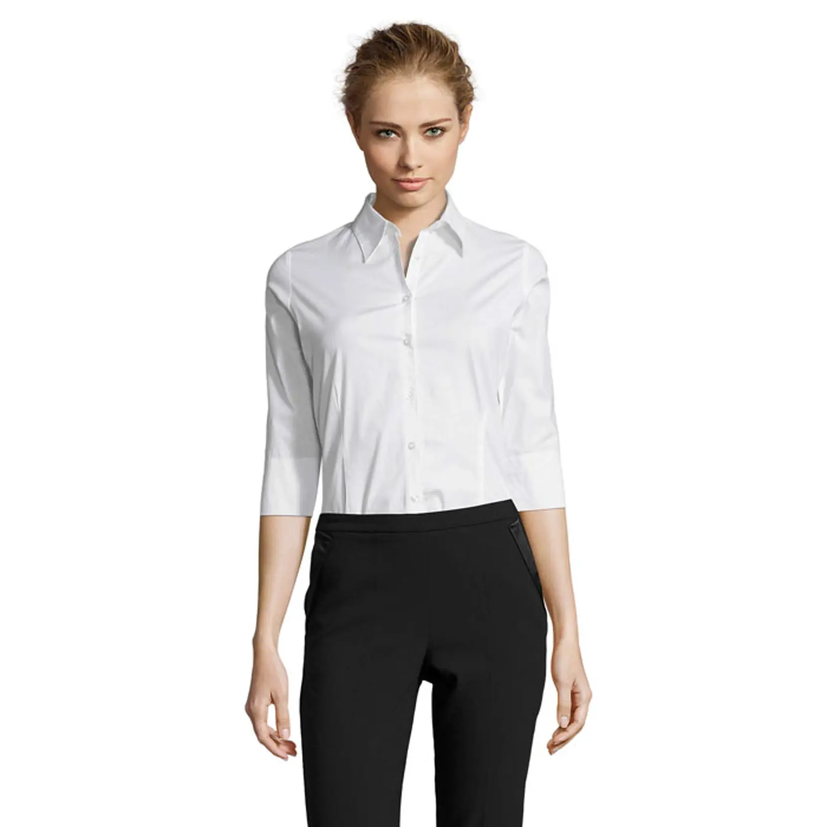 Bild på EFFECT STRETCH DAM SHIRT Bild på EFFECT STRETCH DAM SHIRT