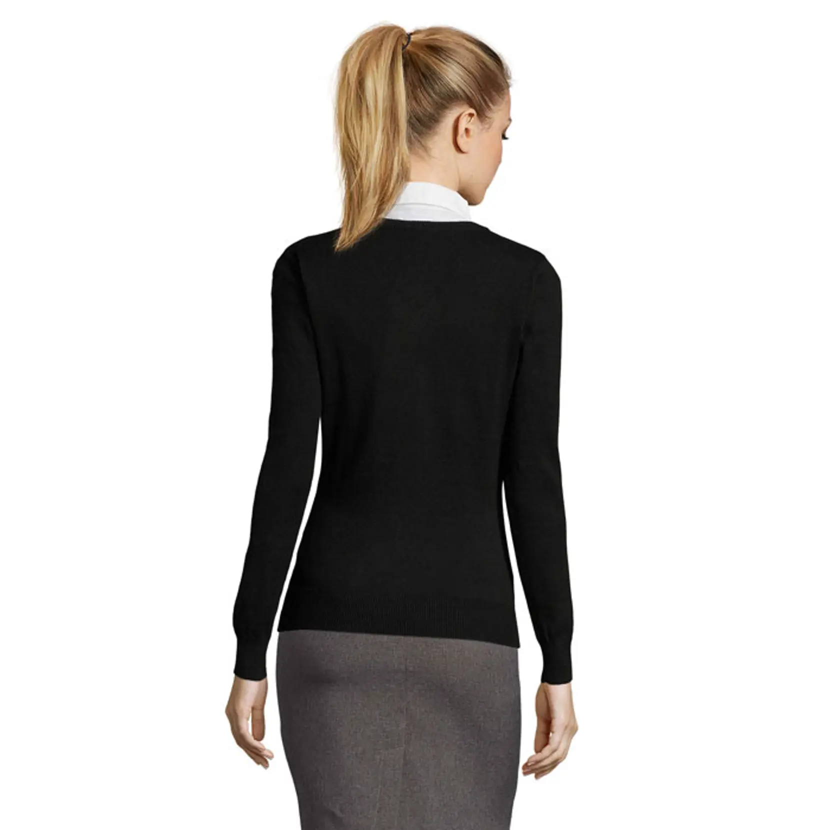 Bild på GALAXY DAM V-NECK SWEATER Bild på GALAXY DAM V-NECK SWEATER
