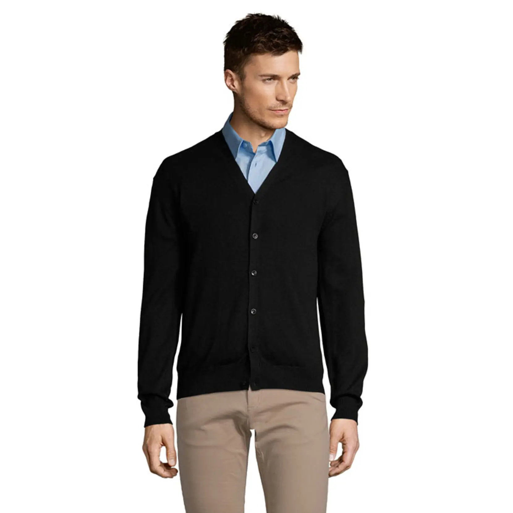 Bild på GOLDEN HERR V-NECK CARDIGAN Bild på GOLDEN HERR V-NECK CARDIGAN