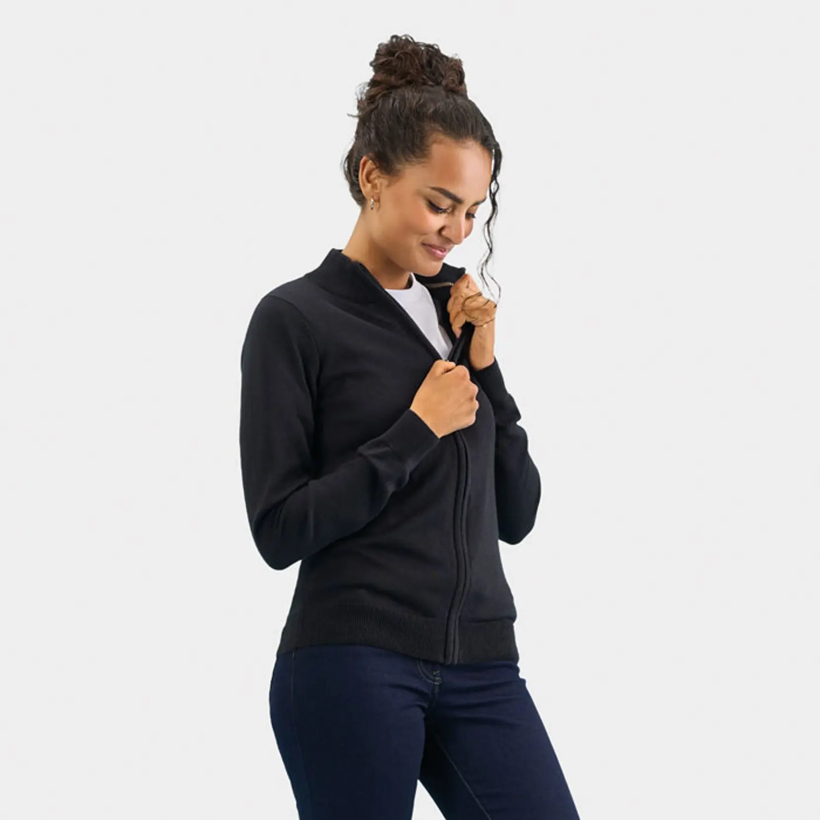 Bild på GORDON DAM ZIP CARDIGAN Bild på GORDON DAM ZIP CARDIGAN
