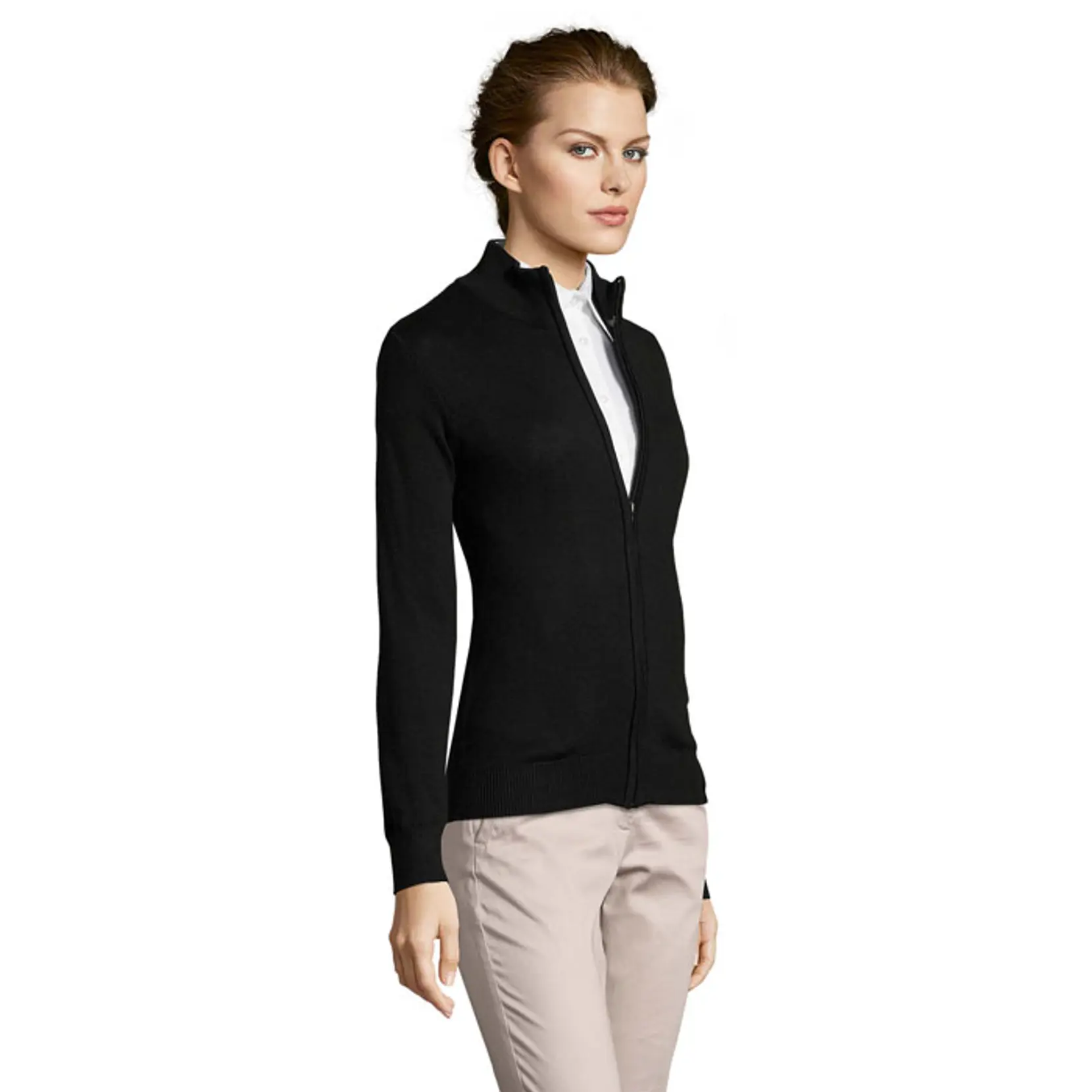 Bild på GORDON DAM ZIP CARDIGAN Bild på GORDON DAM ZIP CARDIGAN