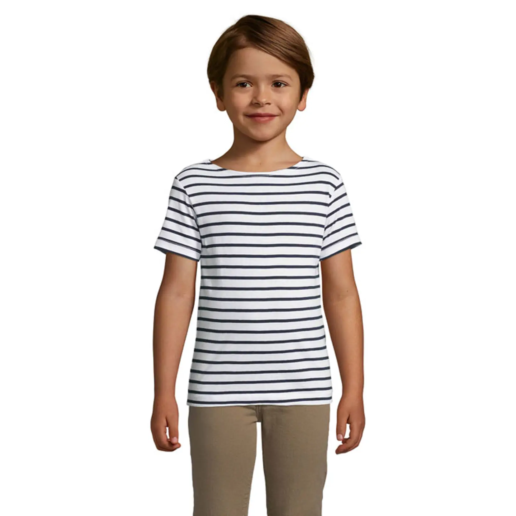 Bild på MILES BARN RANDIG T-SHIRT Bild på MILES BARN RANDIG T-SHIRT
