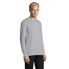 Bild på MARINE HERR RANDIG T-SHIRT