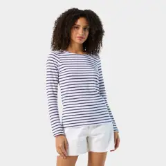 Bild på MARINE DAM RANDIG T-SHIRT