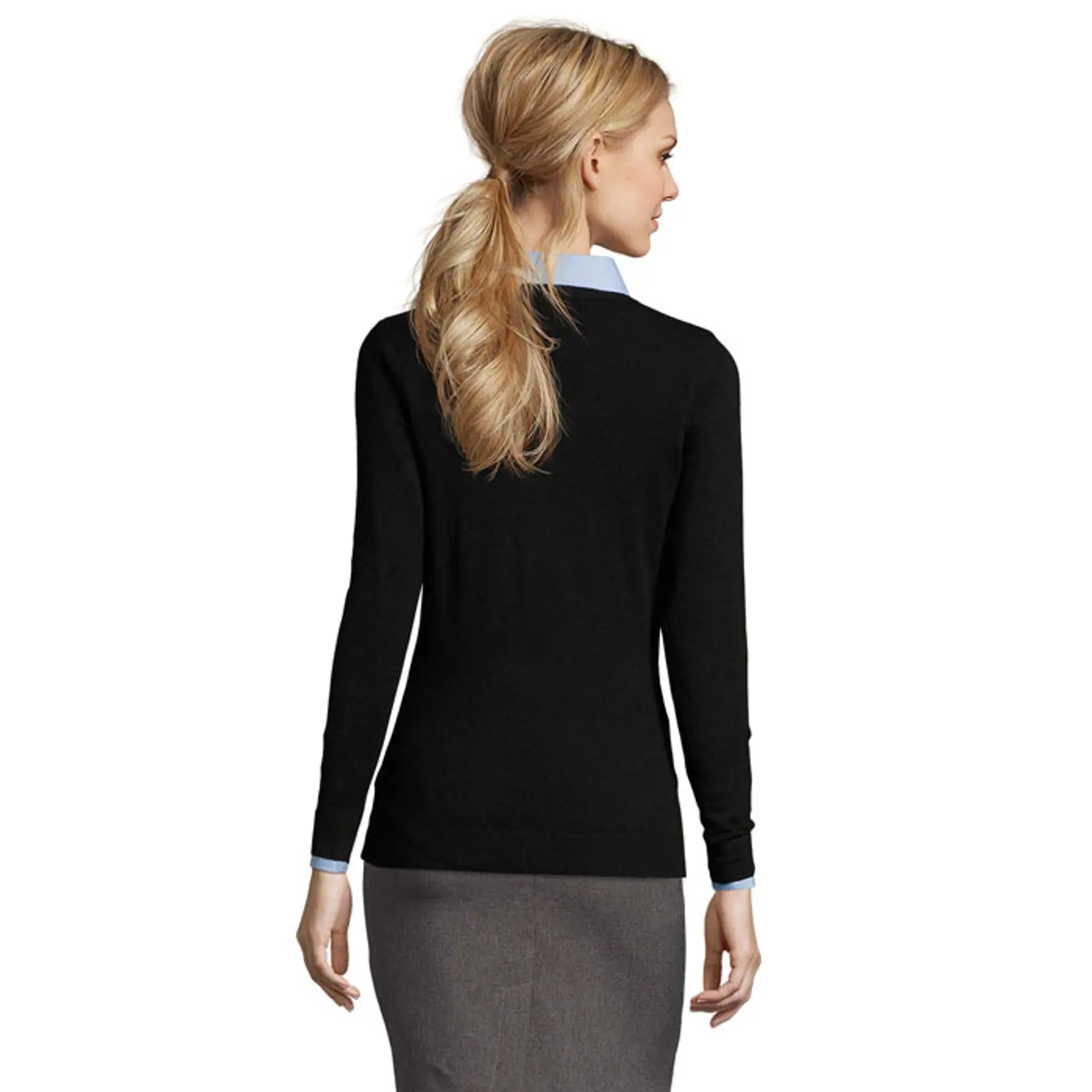 Bild på GLORY DAM V-NECK SWEATER