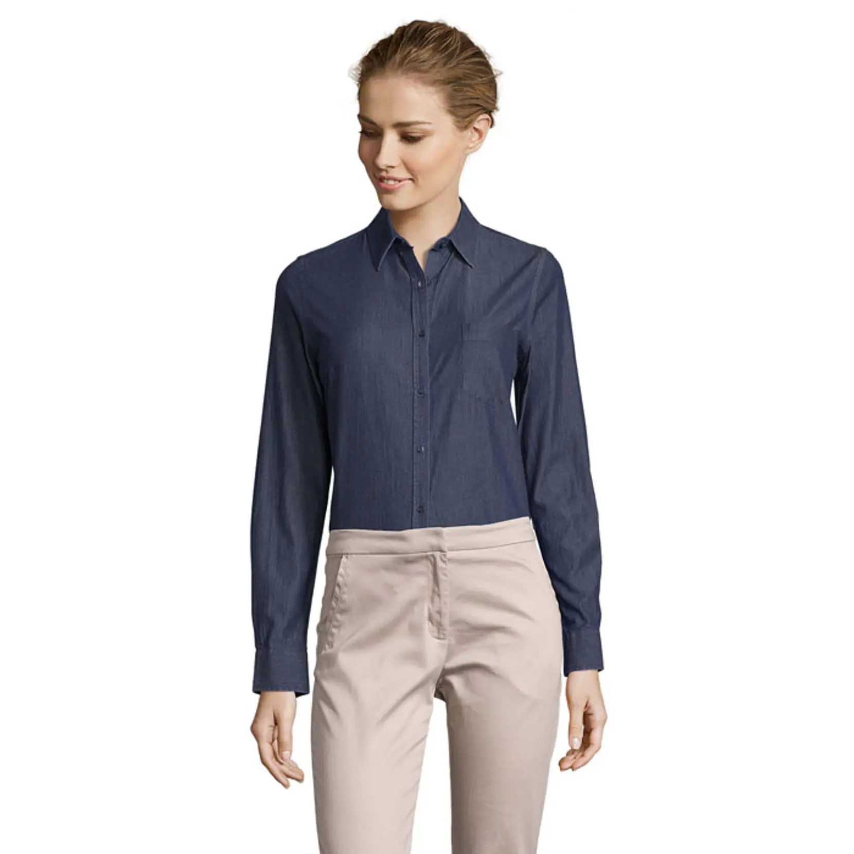 Bild på BARRY DAM DENIM SHIRT Bild på BARRY DAM DENIM SHIRT