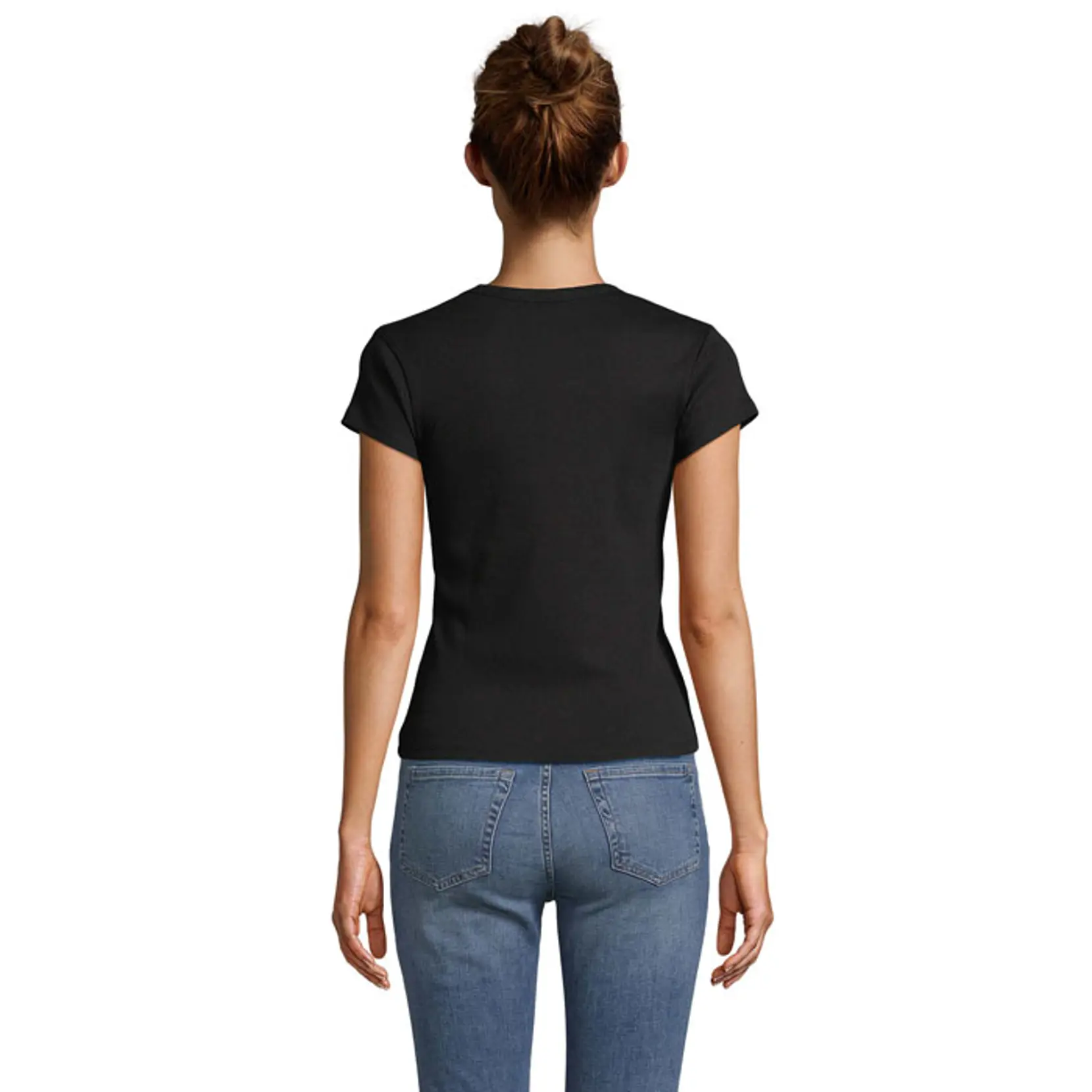 Bild på SARA WOMEN'S RIBBED T-SHIRT Bild på SARA WOMEN'S RIBBED T-SHIRT